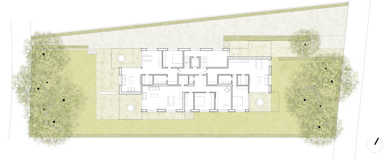 690 Grundriss EG 200 NP ohne Beschriftung
