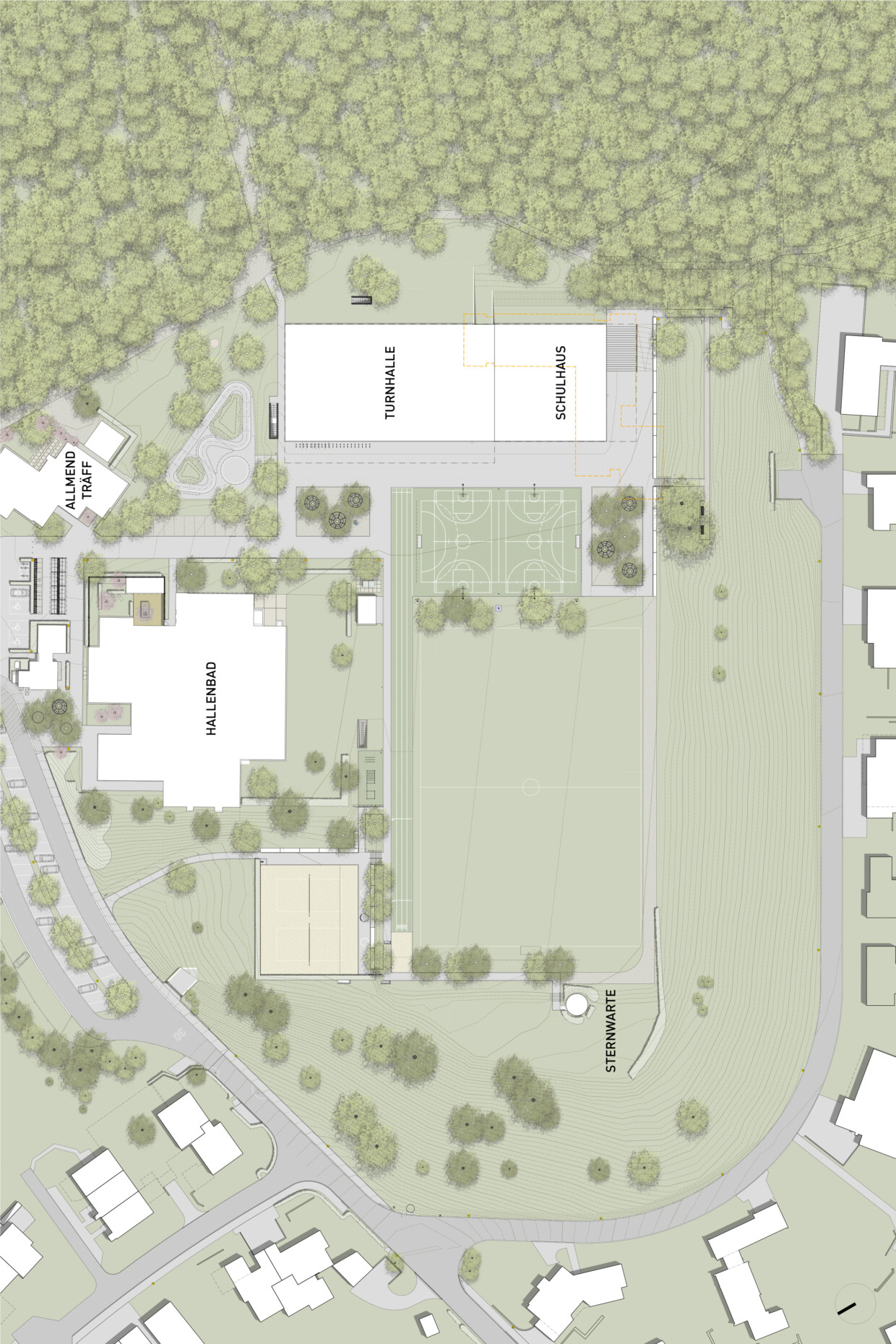 723 Situationsplan 1000 Nord